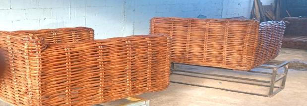 Sala exterior ratán